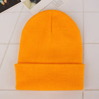 25 Solid Colors Men Women Woolen Knitted Beanie Hat Cap Winter Warm soft Cotton Ski Caps Gorro Skull knit Cap Mens Hats