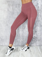 Casual Mesh Stitching Yoga Running Sport Slim Leggings