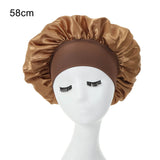 Fashion Elastic Band Satin Silky Bonnet