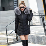 2021 New Arrival Fashion Slim Women Winter Jacket Cotton Padded Warm Thicken Ladies Coat Long Coats Parka Womens Jackets