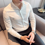 High Quality Long-Sleeve Striped Shirt