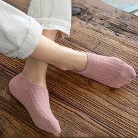 5pair Women Invisible Boat Socks Summer Mujer Silicone Non-slip Chaussette Ankle Low Female Cotton Show Breathable Calcetines