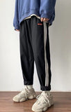 Men's  Loose Straight Ankle-length Pant Trousers