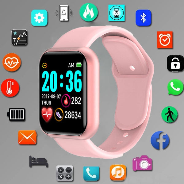 Digital Smart fitness wristwatch