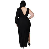 High Slit Plus Size Sexy Dresses