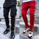 Men's Cargo Pants Gyms Fitness Sportswear Sweatpants