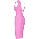 Bodycon Sexy Double Deep Dress