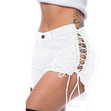 Slim Sexy Bandage Jeans Shorts