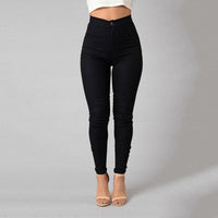 High Waist Women Skinny Pants