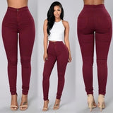 High Waist Women Skinny Pants