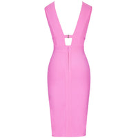 Bodycon Sexy Double Deep Dress