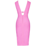 Bodycon Sexy Double Deep Dress