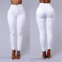 High Waist Women Skinny Pants