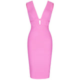 Bodycon Sexy Double Deep Dress