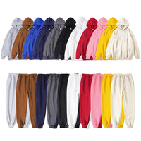 Men's Hoodies Pullover Sweatshirts Tops and Matching Pants