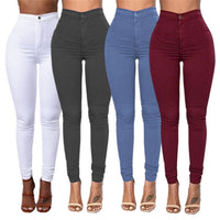 High Waist Women Skinny Pants