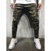 Men's Camouflage Jeans Pants