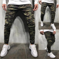 Men's Camouflage Jeans Pants