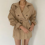 REALEFT  Winter  Women Trench Coat