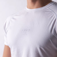 White Casual Short sleeve  Men's Cotton T shirt