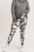 Mono B White Clouds Highwaist Leggings