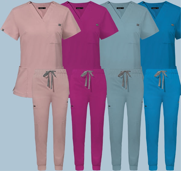 Medical Uniform Scrubs Hospital Working Scrubs Set Medical Supplies Nurse Dental Surgery Suit Workwear