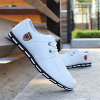 Fashion Loafers Leather Casual Shoes