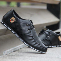 Fashion Loafers Leather Casual Shoes