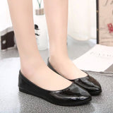 Patent Leather Women Shoe