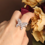 New Luxury Shiny Cocktail Ring