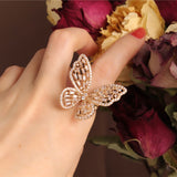 New Luxury Shiny Cocktail Ring