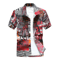 Fashion Short Sleeve Hawaiian Shirt