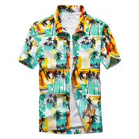 Fashion Short Sleeve Hawaiian Shirt