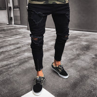 Ripped Designers Black Jeans