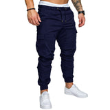 Volgin Men's Joggers Multi-pocket Pants