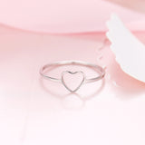 Women Heart Shaped Rings