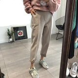 Thicken Women Pencil Pants