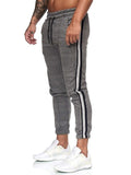 Men Striped Joggers Pants