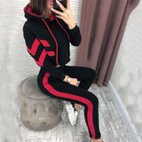 2 Piece Set Women Casual  Tracksuit