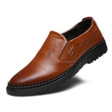 Genuine Leather Men Casual Shoes