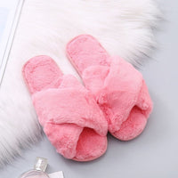 Winter Furry Ladies Slippers