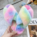 Winter Furry Ladies Slippers