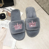 Winter Furry Ladies Slippers