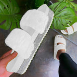 Fluffy Woman Slippers