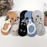 5 Pairs Cute Harajuku Socks