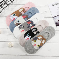 5 Pairs Cute Harajuku Socks