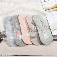 5 Pairs Cute Harajuku Socks