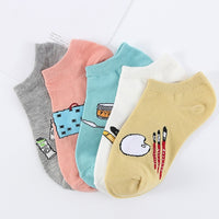 5 Pairs Cute Harajuku Socks