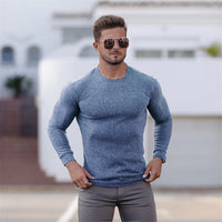 Winter Fashion Turtleneck Men's Thin Sweaters