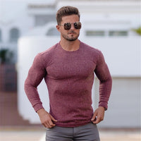 Winter Fashion Turtleneck Men's Thin Sweaters